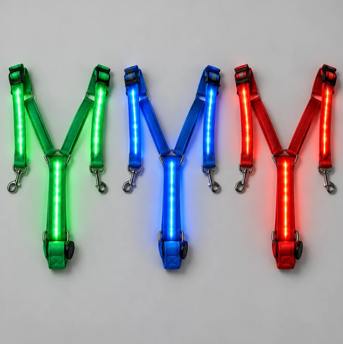 LED Light-Up Horse Riding Set