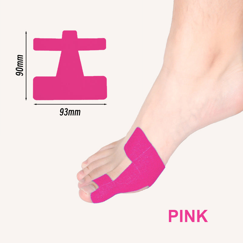 Förskuren kinesiologitejp för hallux valgus