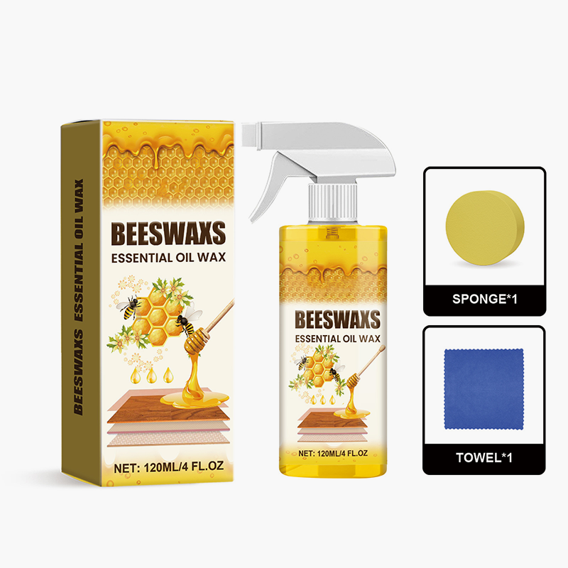 Träpolering Bivax Spray