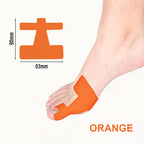 Förskuren kinesiologitejp för hallux valgus