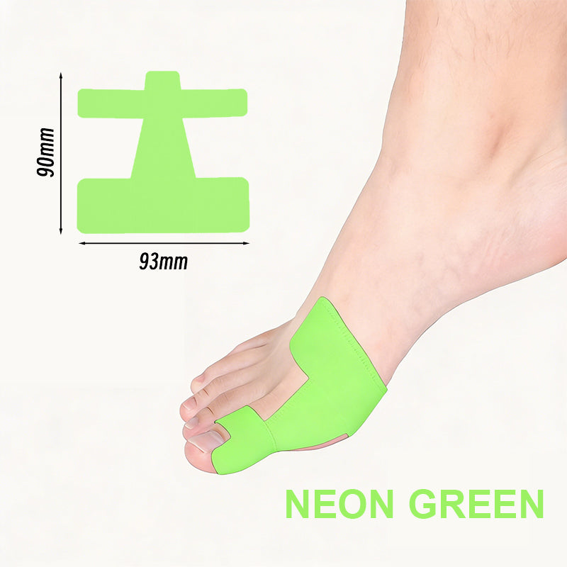 Förskuren kinesiologitejp för hallux valgus