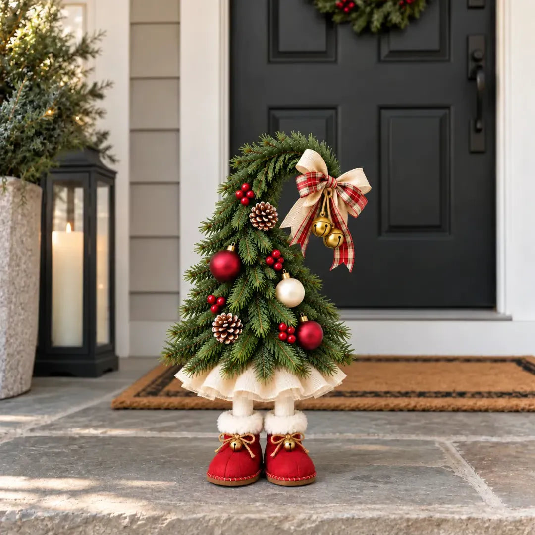 🍄Whimsical Christmas Elf Tree Decor🌙