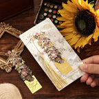 🎨 Van Gogh Hollow Bookmark – Vintage Art Inspired Bookmark 📚