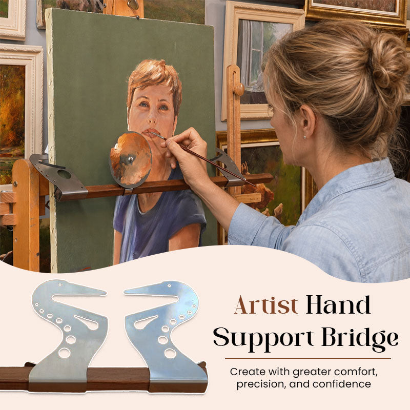 🎨 Handstödsbro för konstnärer