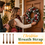 🎄Reusable Christmas Wreath Hanging Strap – No-Drill Decor Fastener