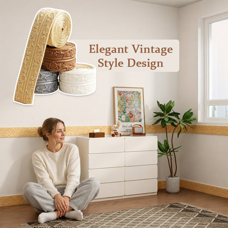 ✨DIY Dekorativ kanttejp för väggar och möbler
