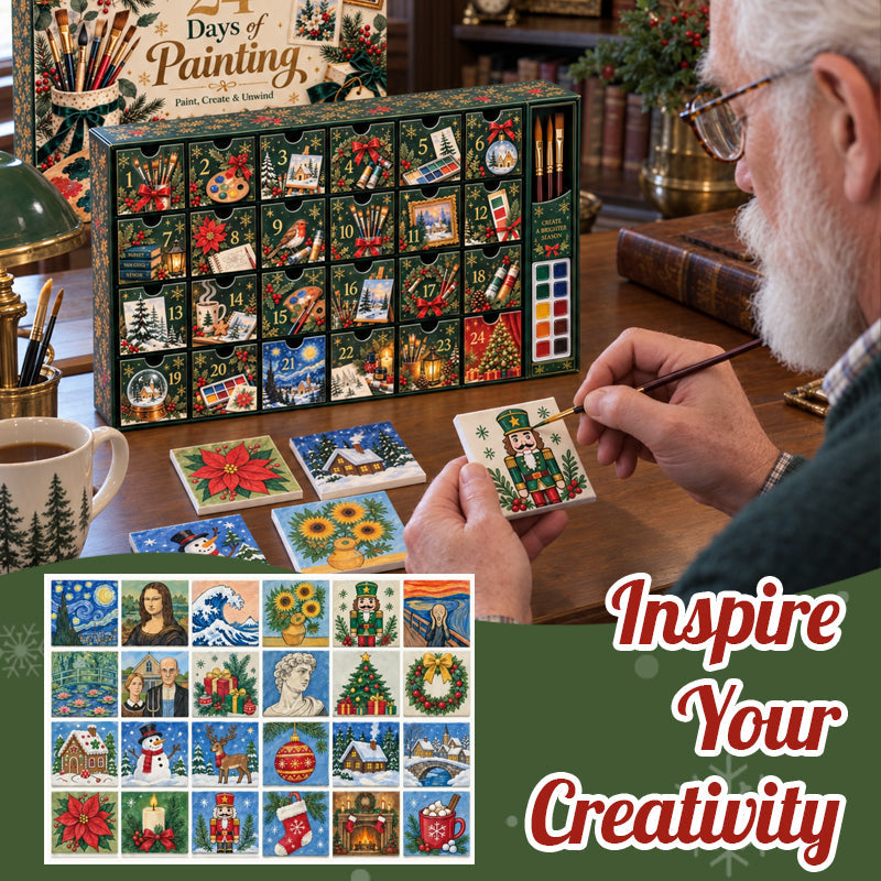 24-Day Art Advent Calendar Gift Box