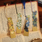 🎨 Van Gogh Hollow Bookmark – Vintage Art Inspired Bookmark 📚