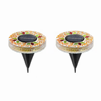 ✨ REDAKTÖRENS VAL: 50% RABATT 丨🌙 Solcellsdrivna mosaikskivor för trädgården