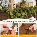 🎄Reusable Christmas Wreath Hanging Strap – No-Drill Decor Fastener