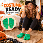 Funny Barefoot Novelty Slippers