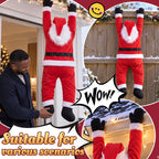 Funny Upside-Down Santa Christmas Decoration
