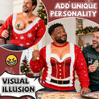 Funny Christmas Print Sweatshirt
