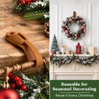 🎄Reusable Christmas Wreath Hanging Strap – No-Drill Decor Fastener