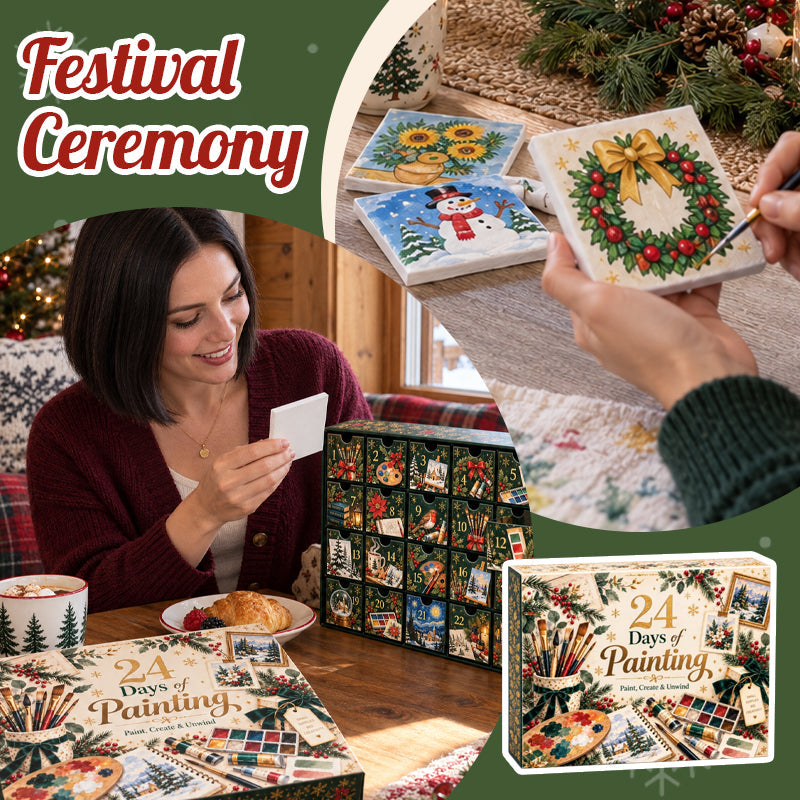 24-Day Art Advent Calendar Gift Box