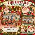 🎄Christmas Cash Gift Ornament – Layered Wooden Money Holder & Hanging Tree Decoration💵