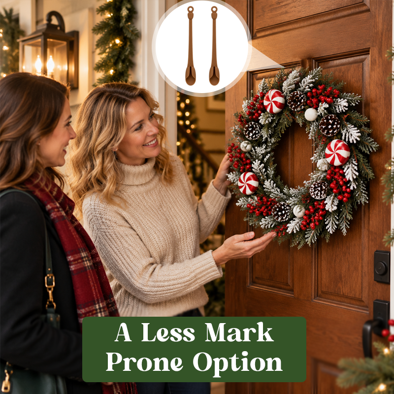 🎄Reusable Christmas Wreath Hanging Strap – No-Drill Decor Fastener