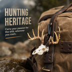 Mini Whitetail Deer Skull & Antler Display