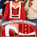 Funny Christmas Print Sweatshirt