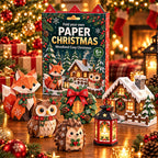 🎄Christmas Paper Craft Kit – Fold & Create Your Own Holiday Decorations✂️