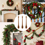 🎄Reusable Christmas Wreath Hanging Strap – No-Drill Decor Fastener