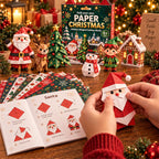 🎄Christmas Paper Craft Kit – Fold & Create Your Own Holiday Decorations✂️