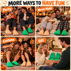 Funny Barefoot Novelty Slippers
