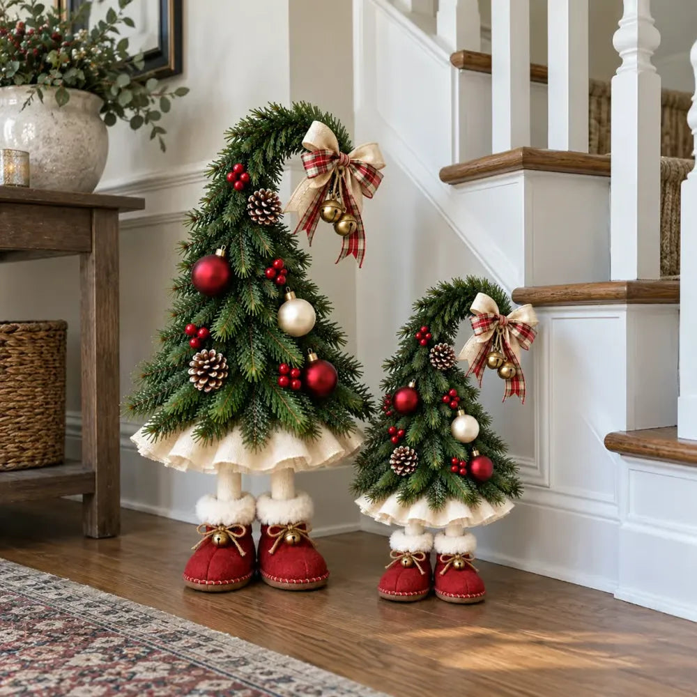 🍄Whimsical Christmas Elf Tree Decor🌙