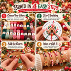 Christmas Kumihimo Bracelet Kit