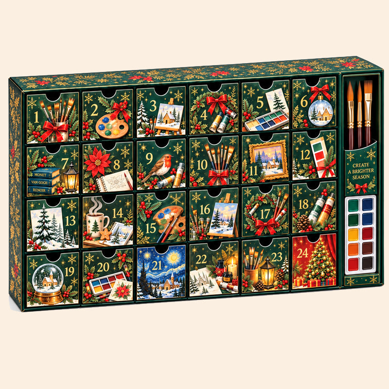 24-Day Art Advent Calendar Gift Box