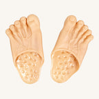 Funny Barefoot Novelty Slippers