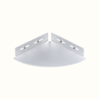 Clear Corner Storage Shelf – Easy No-Drill Installation