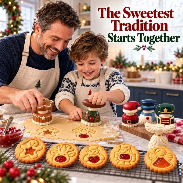 🎁🍪 Festive Jam Cookie Press – Make Every Cookie a Little Christmas Magic