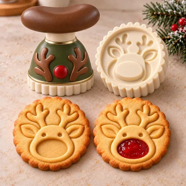 🎁🍪 Festive Jam Cookie Press – Make Every Cookie a Little Christmas Magic