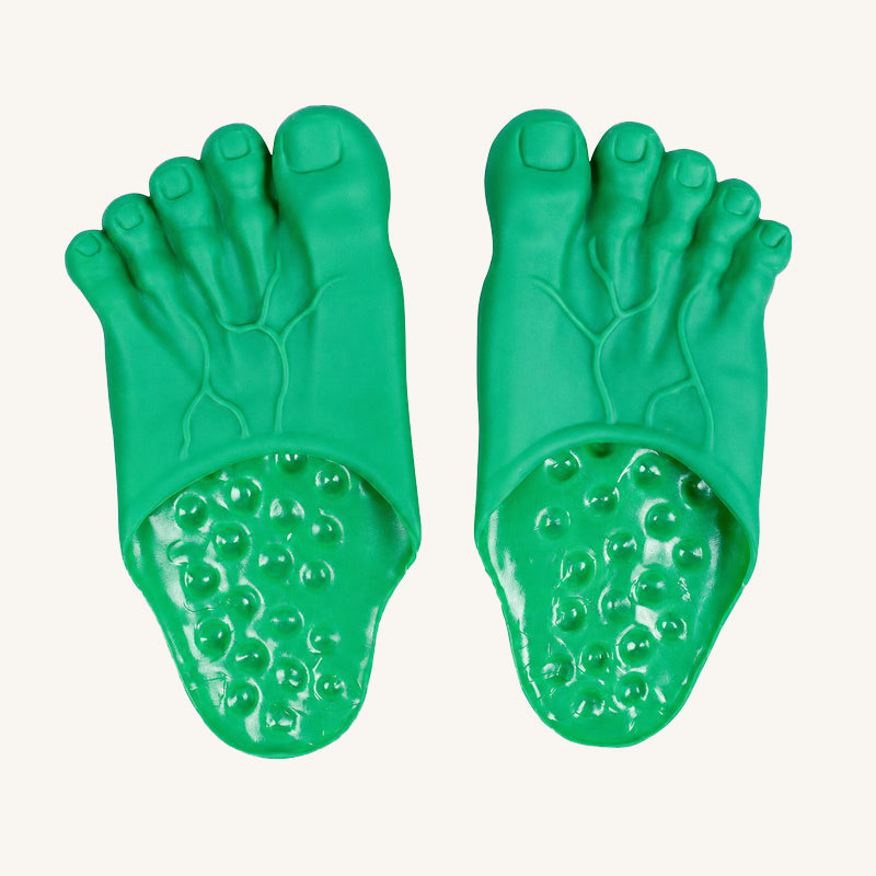 Funny Barefoot Novelty Slippers