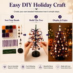 🎃DIY Beaded Halloween Tree Kit🎁