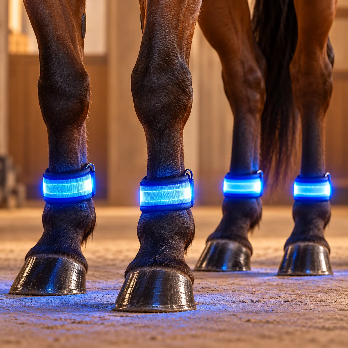 LED Light-Up Horse Riding Set
