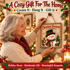 🎄✨ Christmas DIY Fabric Weaving Friendship Kit - 🧵 Create Something Special Together! 💕