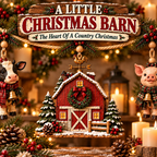 🎄Christmas Farm Animal Hanging Garland – Rustic Farmhouse Holiday Decor🐑