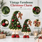 🍄Whimsical Christmas Elf Tree Decor🌙
