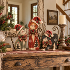 🔥Limited Time Buy 2 Get 20% OFF🔥 - 🎄🐱Vintage Lighted Christmas Cat Trio