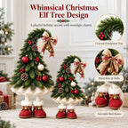 🍄Whimsical Christmas Elf Tree Decor🌙