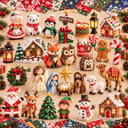🎄Christmas Paper Craft Kit – Fold & Create Your Own Holiday Decorations✂️