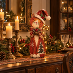 🔥Limited Time Buy 2 Get 20% OFF🔥 - 🎄🐱Vintage Lighted Christmas Cat Trio